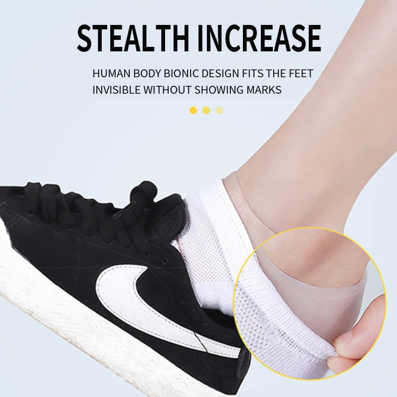 Height Increase Silicone Insoles Pads
