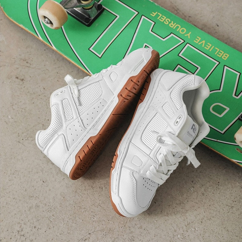 Breathable Casual Low-top White Shoes