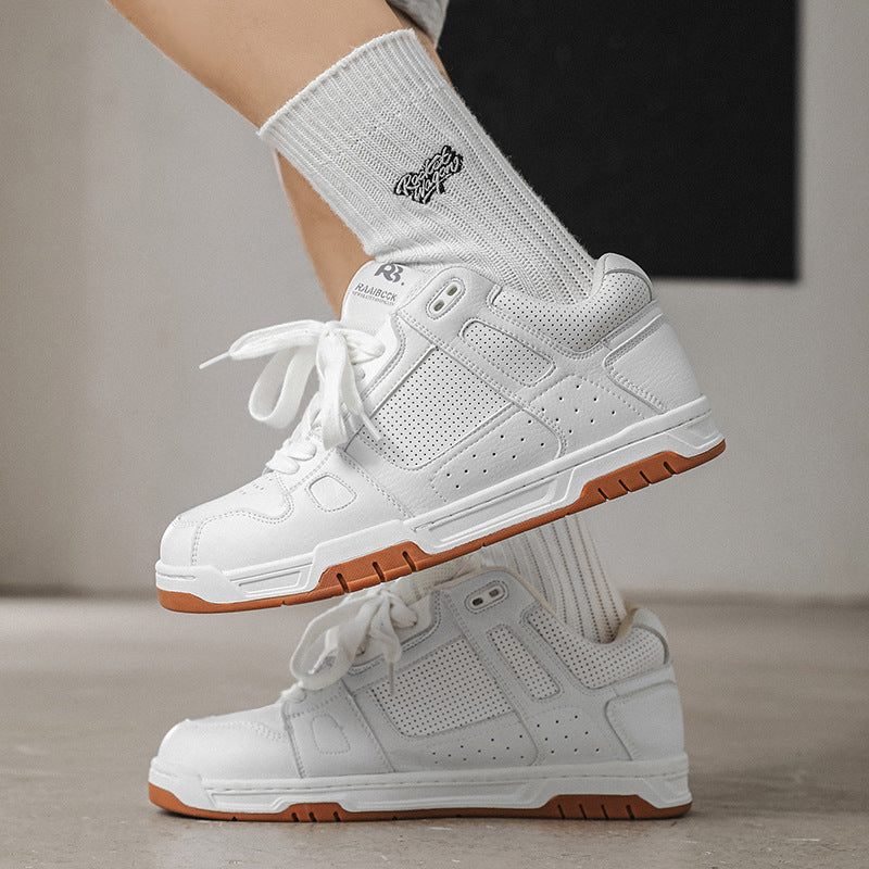 Breathable Casual Low-top White Shoes