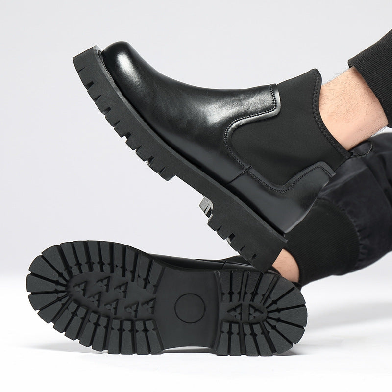 Men Elevated Boots black