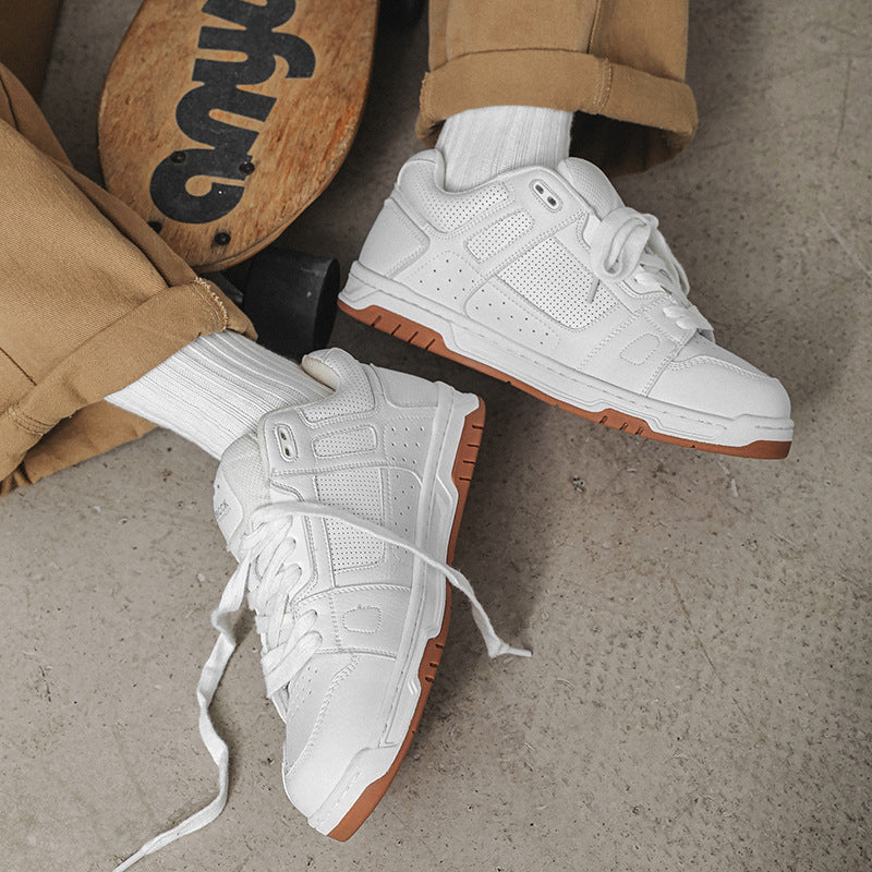 Breathable Casual Low-top White Shoes