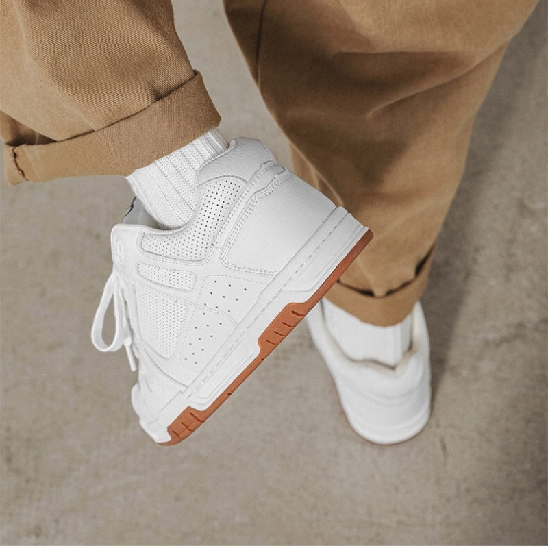 Breathable Casual Low-top White Shoes