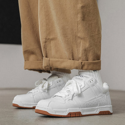 Breathable Casual Low-top White Shoes