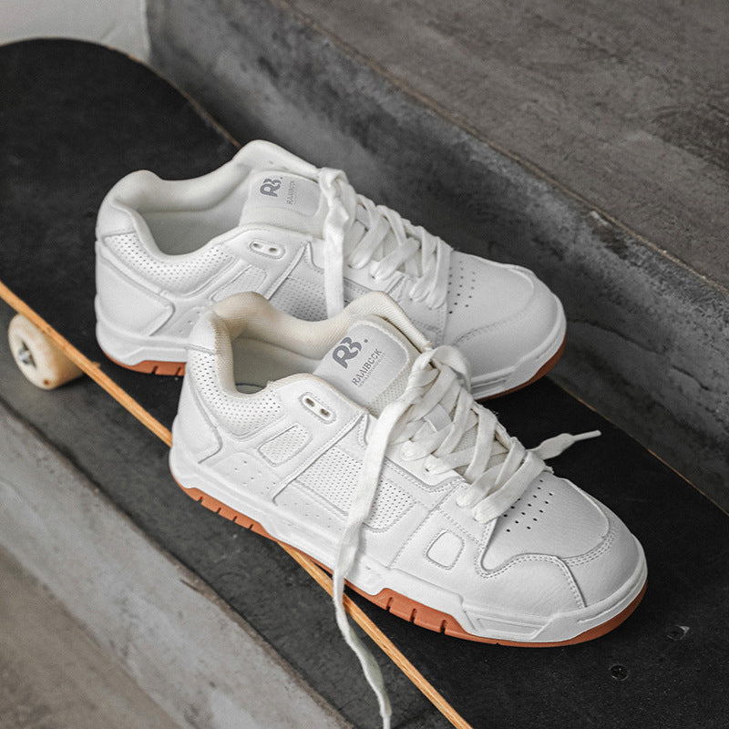 Breathable Casual Low-top White Shoes