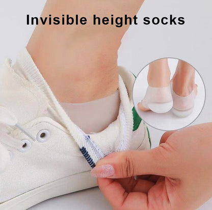 Height Increase Silicone Insoles Pads