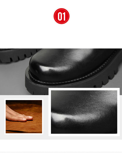 Men Elevated Boots black