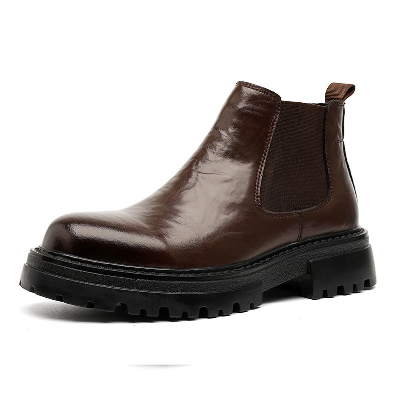 Men Elevated Boots brown