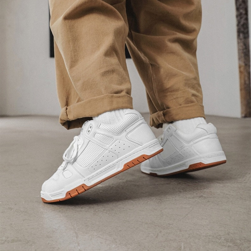 Breathable Casual Low-top White Shoes