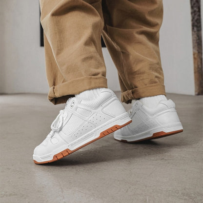 Breathable Casual Low-top White Shoes