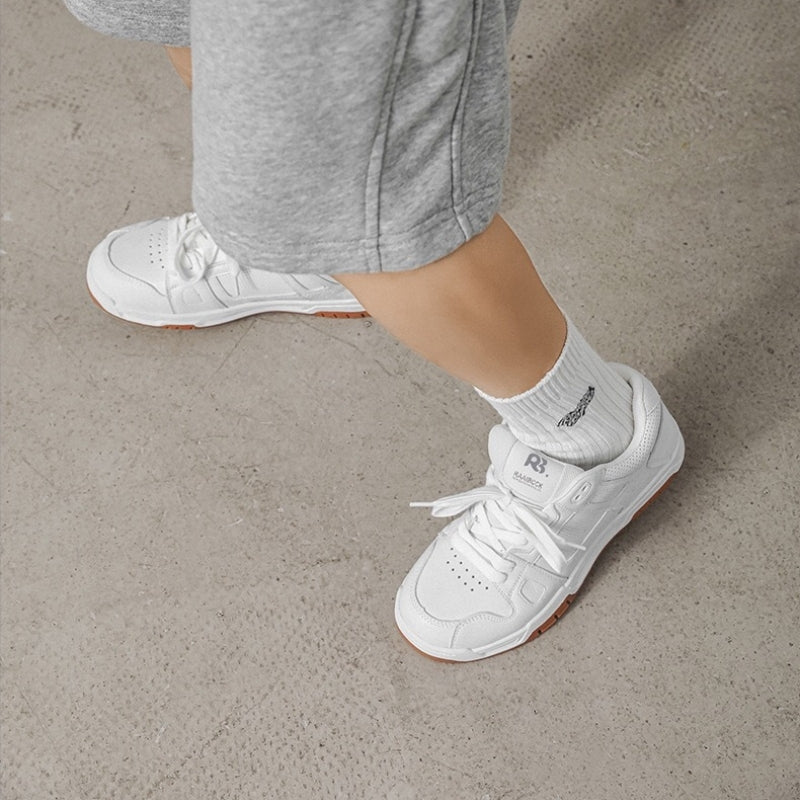 Breathable Casual Low-top White Shoes